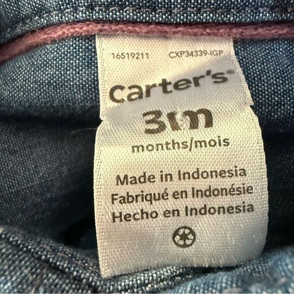 Carters infant 3 month matching 3 piece outfit - Picture 4 of 5